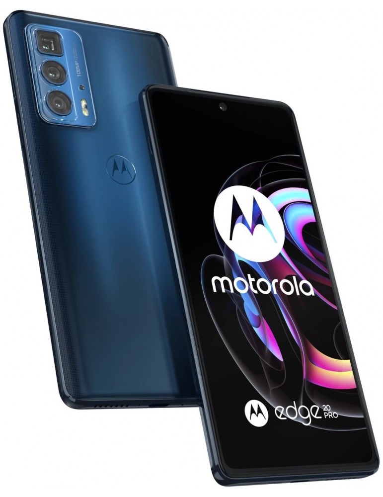 Motorola Edge 20 Pro 256GB Blue 5G Dual Sim 12GB Operatore Brand Italia