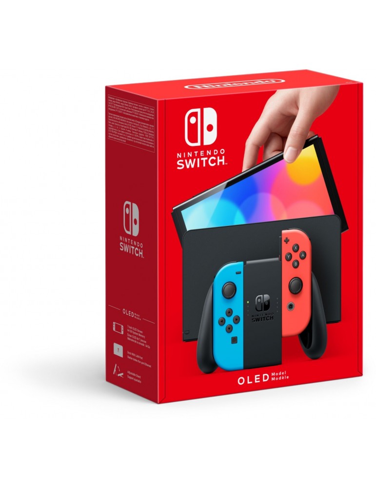 Nintendo Switch Oled Rosso/Blue Europa