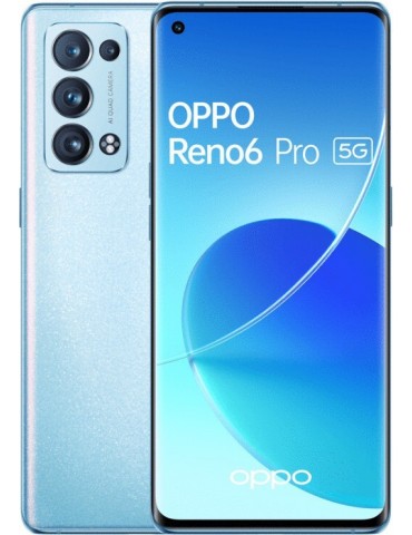Oppo Reno 6 Pro 256GB Blu 5G Dual Sim 12GB Europa