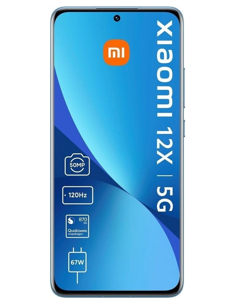 Xiaomi 12X 128GB Blue 5G Dual Sim 8GB Europa