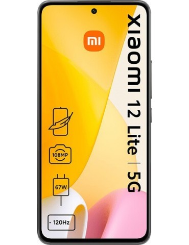 Xiaomi 12 Lite 128GB Nero 5G Dual Sim 8GB Europa