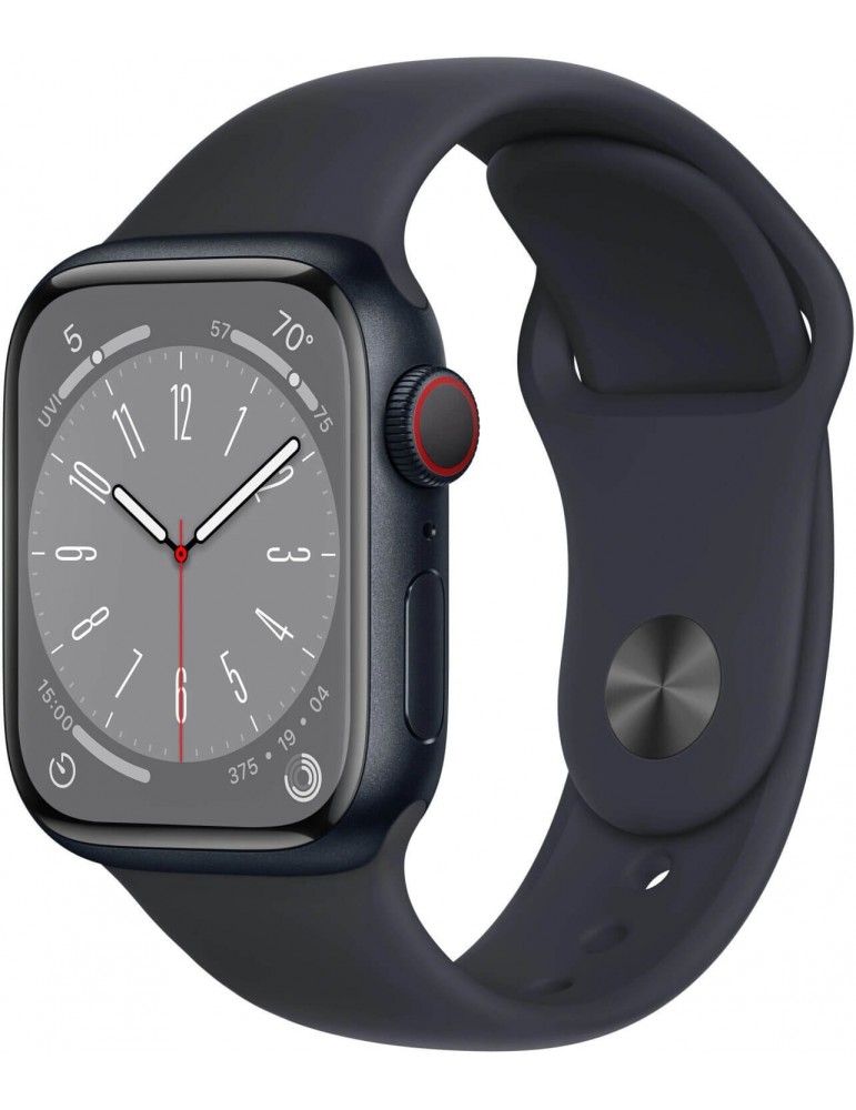 Apple Watch 8 41mm Quadrante Nero con cinturino Nero GPS Europa