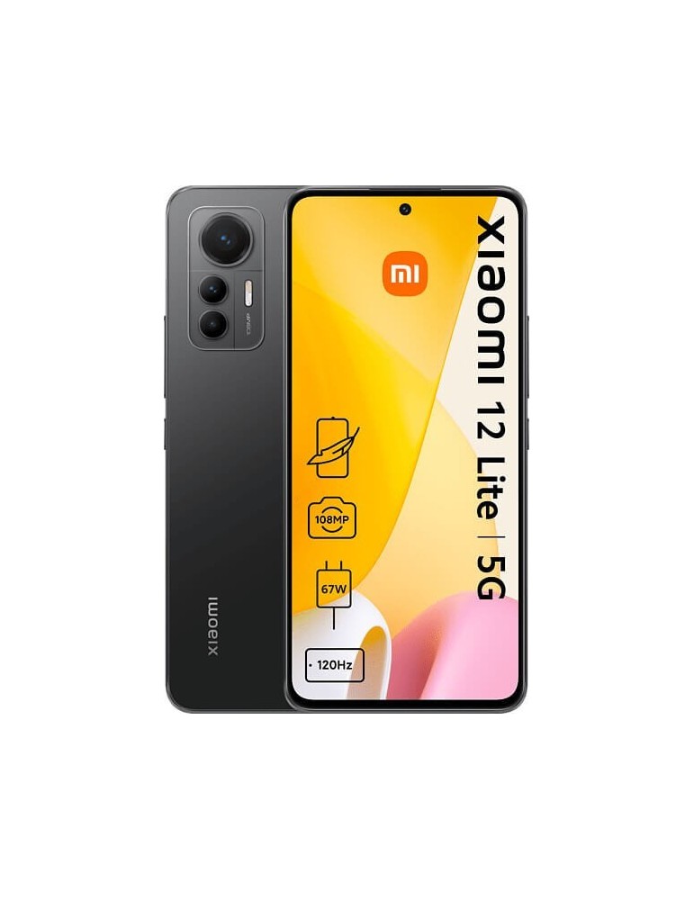 Xiaomi 12 Lite 256GB Nero 5G Dual Sim 8GB Europa