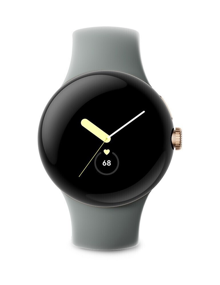 Smartwatch Google Pixel Watch 41mm Wi-Fi Oro con Cinturino Grigio