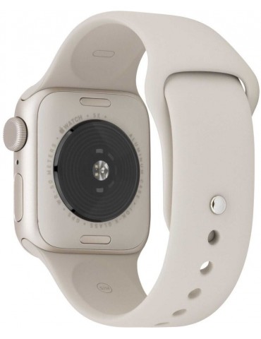 Apple Watch SE 44mm 2022 Quadrante Bianco con cinturino Bianco GPS Europa