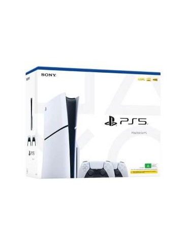 PlayStation 5 Console 1TB Standard Slim Bianco + 2 DualSense Europa - 1