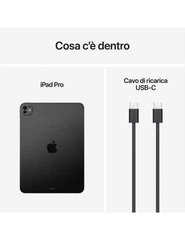 Apple iPad Pro 11" 256GB Wi-Fi Nero Italia 2025