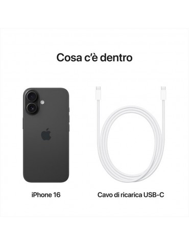 Apple Iphone 16 128GB Nero Europa