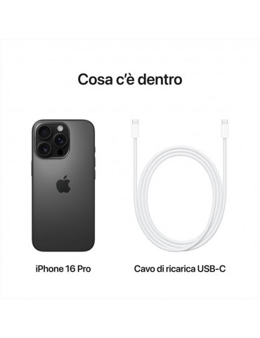Apple iPhone 16 Pro 128GB Titanio Nero Europa