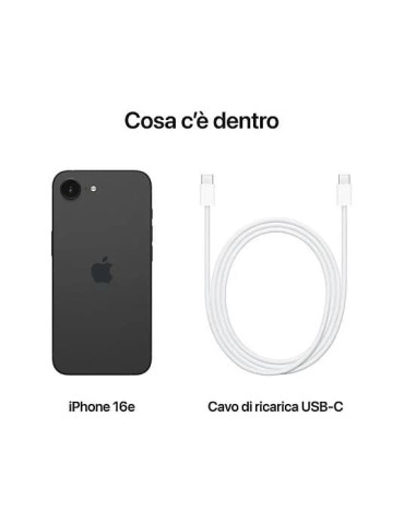 Apple iPhone 16e 128GB Nero Europa