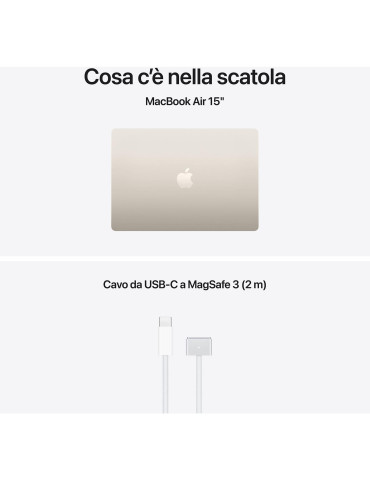 Apple MacBook Air 2026 15" 512GB M5 10C/10G 16GB Galassia MDVD4T/A