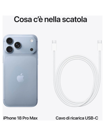 Apple iPhone 18 Pro Max 256GB Ghiacciaio Europa