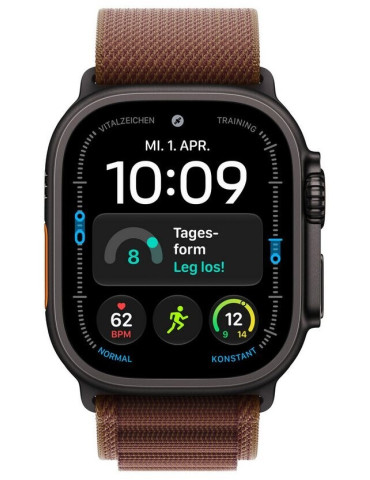 Apple Watch Ultra 4 49mm Quadrante Titanio Nero Cinturino Bordeaux 2026 5G Europa