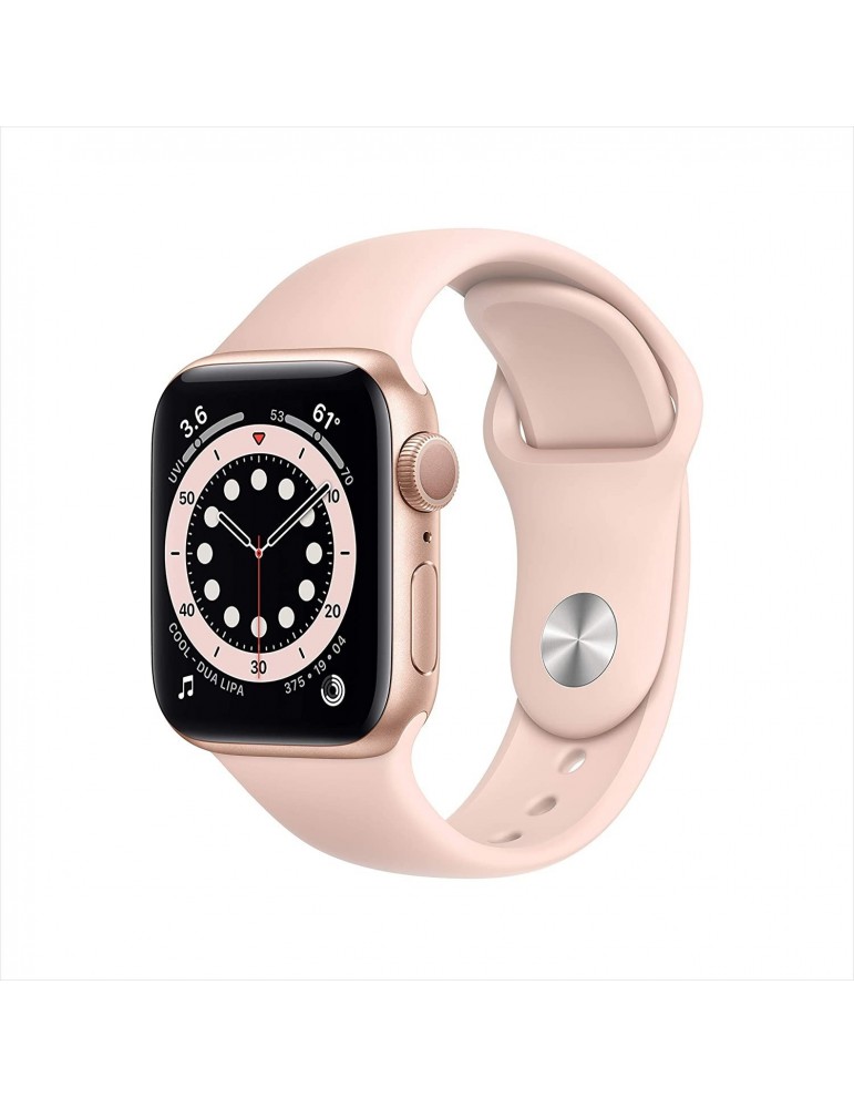 Apple Watch 6 40mm Quadrante Oro con cinturino Rosa Sabbia GPS Europa